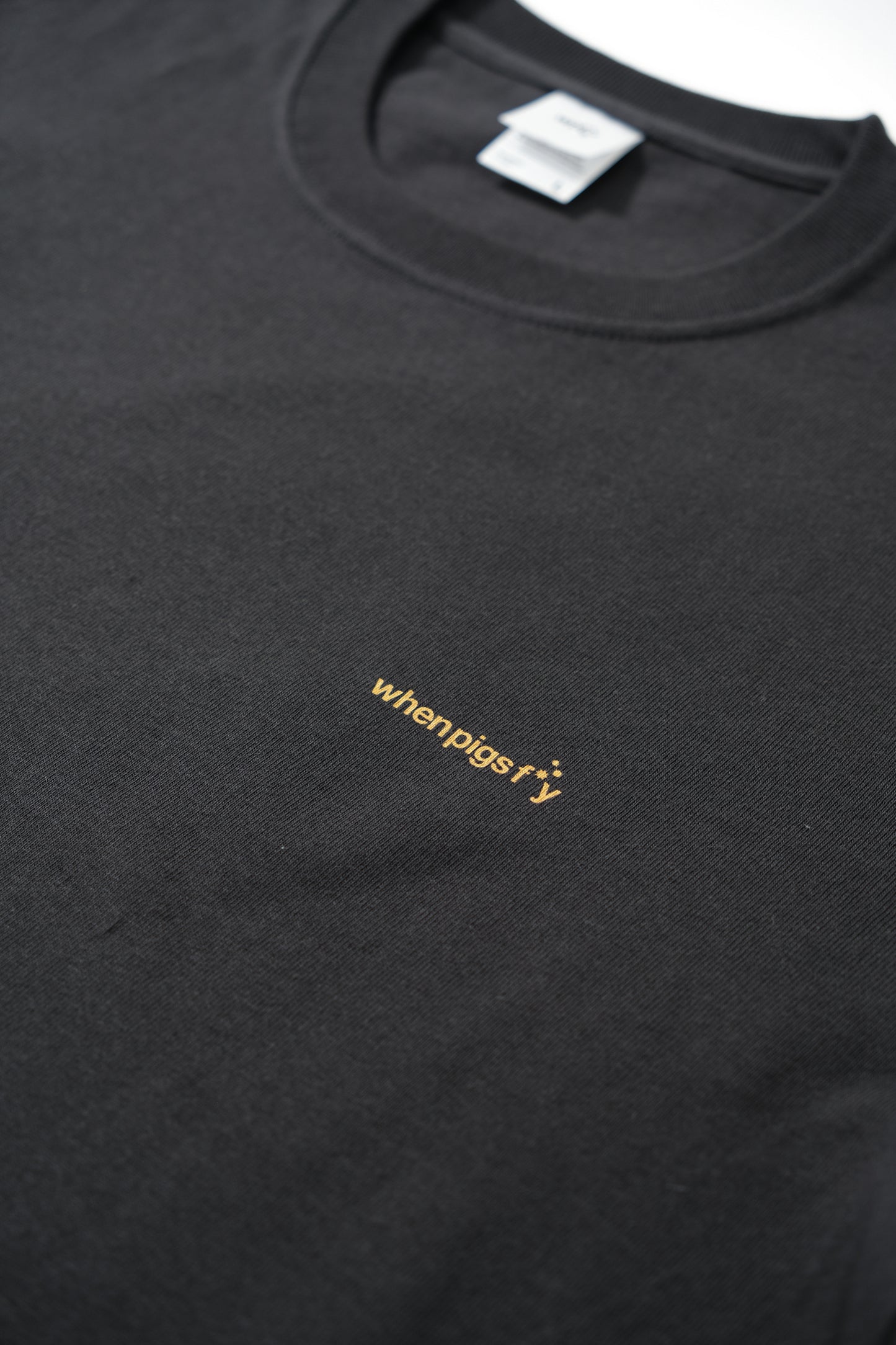 wpf logo T-shirts/black