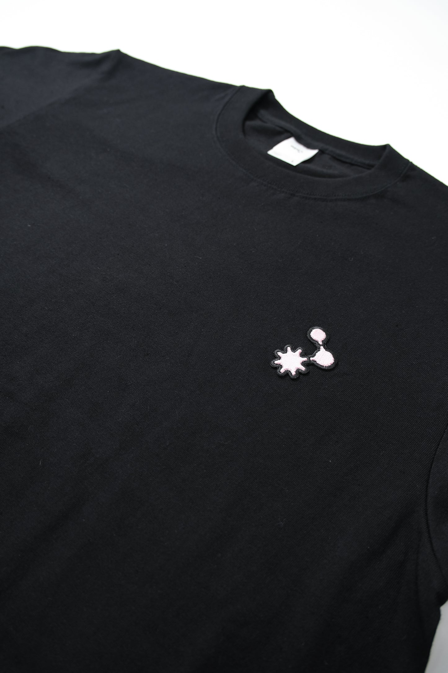Logo patch T-shirts/black