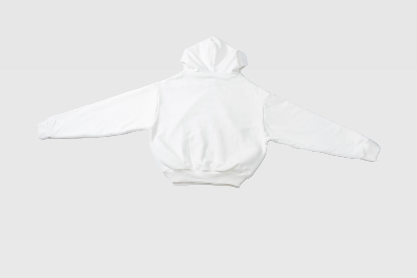 Logo patch hoodie/white