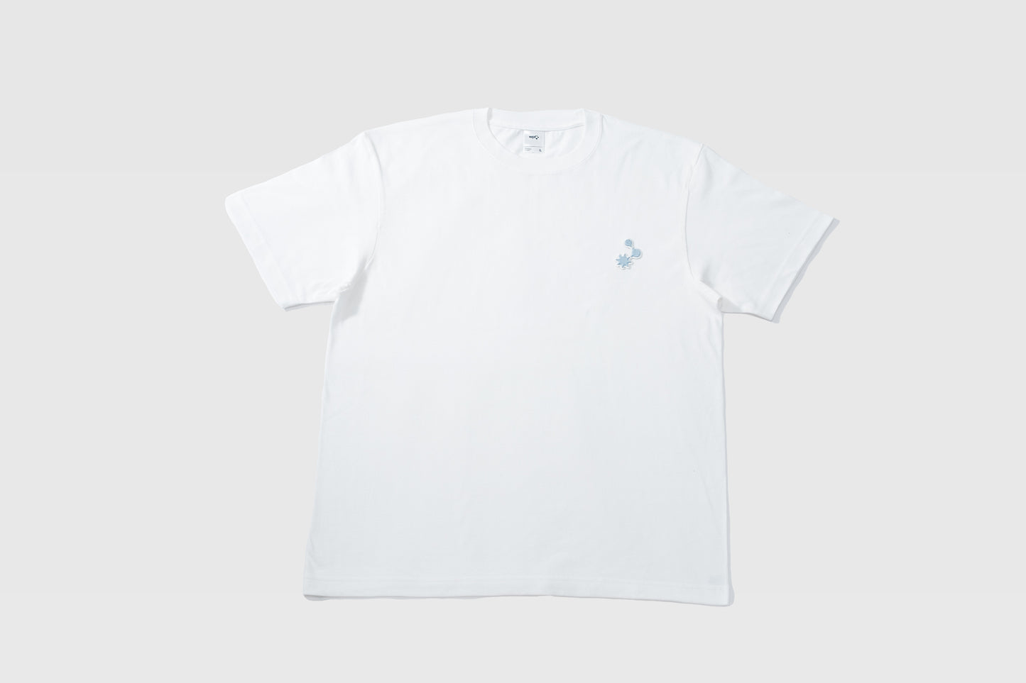 Logo patch T-shirts/white