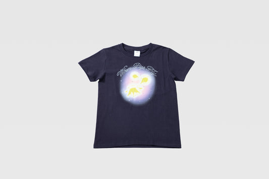 Rhinestone T-shirts/navy