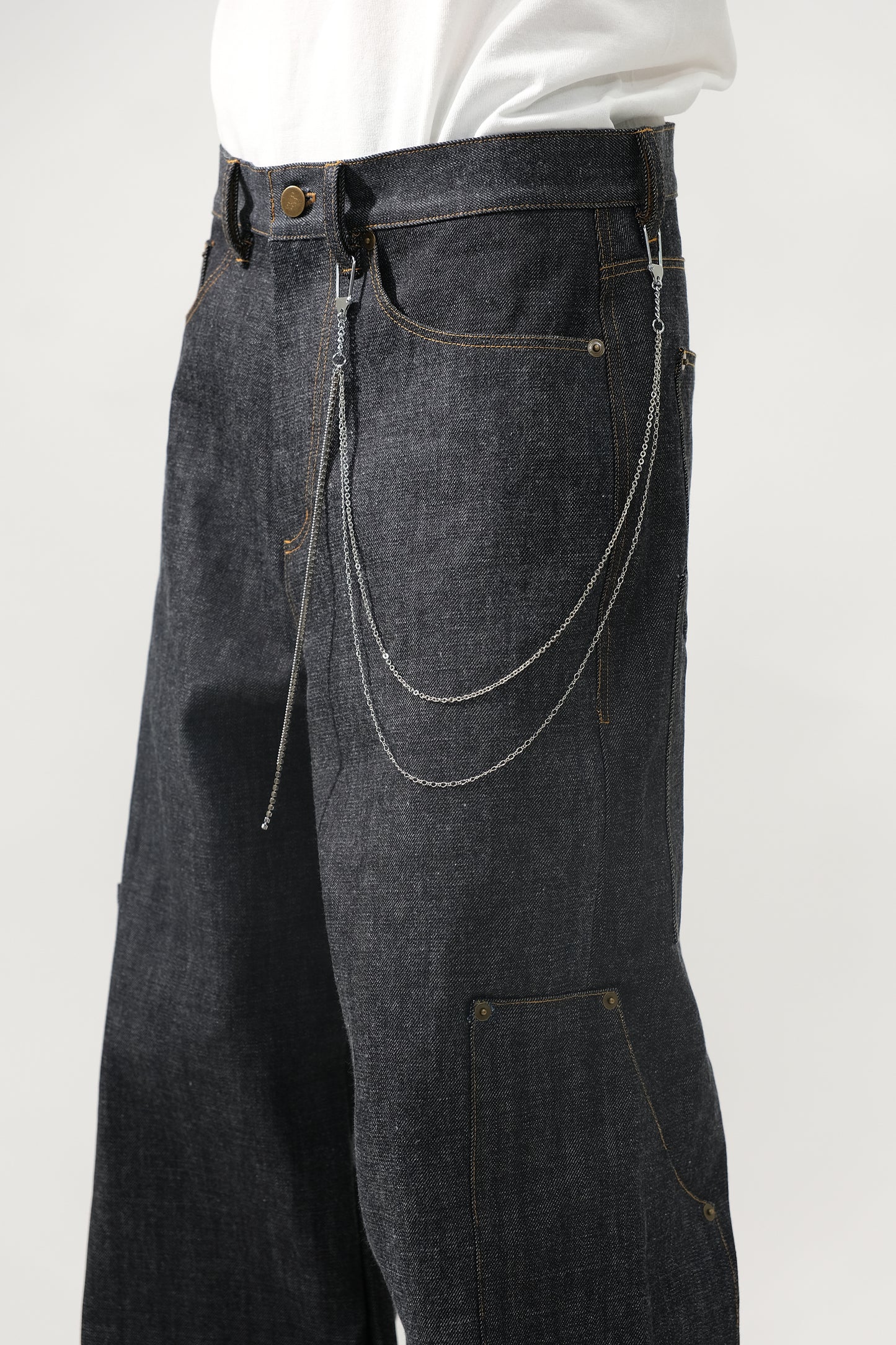 Sliding Denim/silver