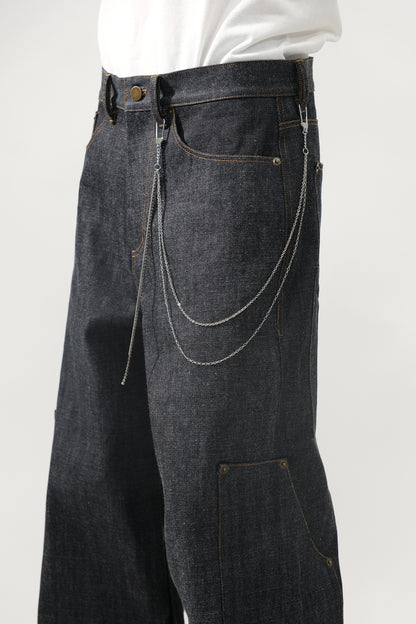 Sliding Denim/silver