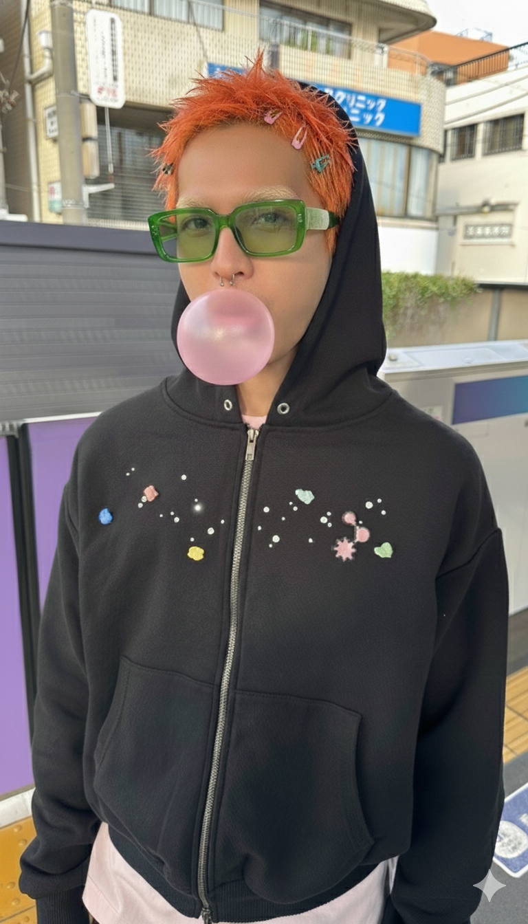 Gum-patch Hoodie